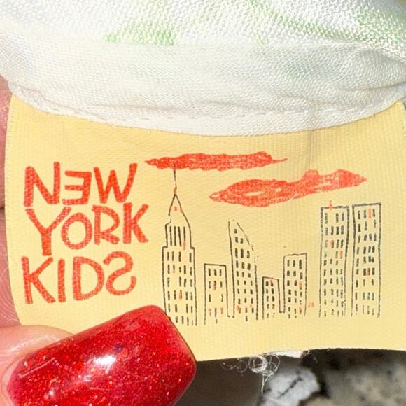 Vintage New York Kids Size 4 Pastel Floral Puff Sleeve Dress USA Made - Picture 5 of 16